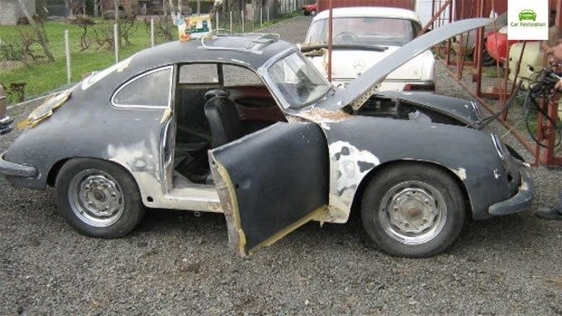 1955 model Porsche'yi yenilediler