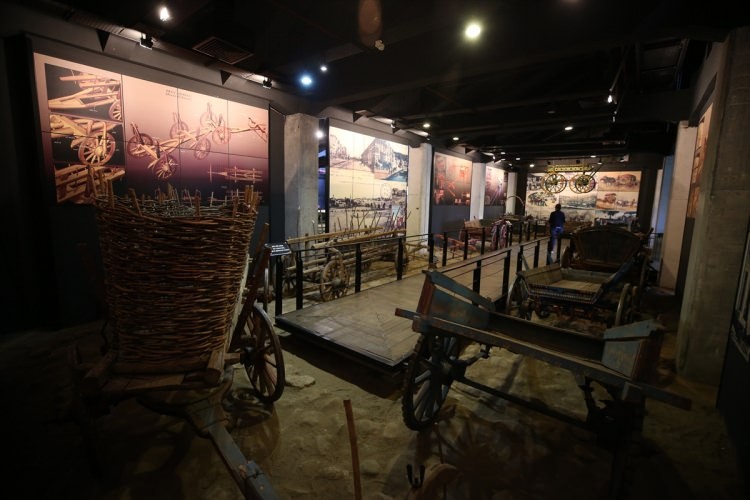 Anadolu arabalarının 2600 yıllık değişim yolcuğu bu müzede
