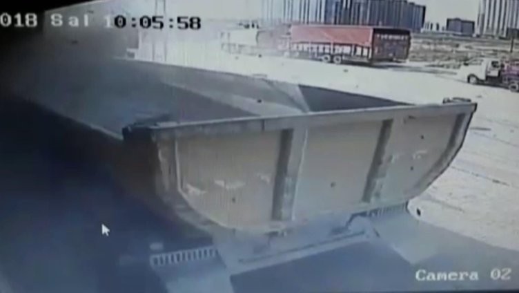 Başakşehir'de hafriyat kamyonu dehşet saçtı