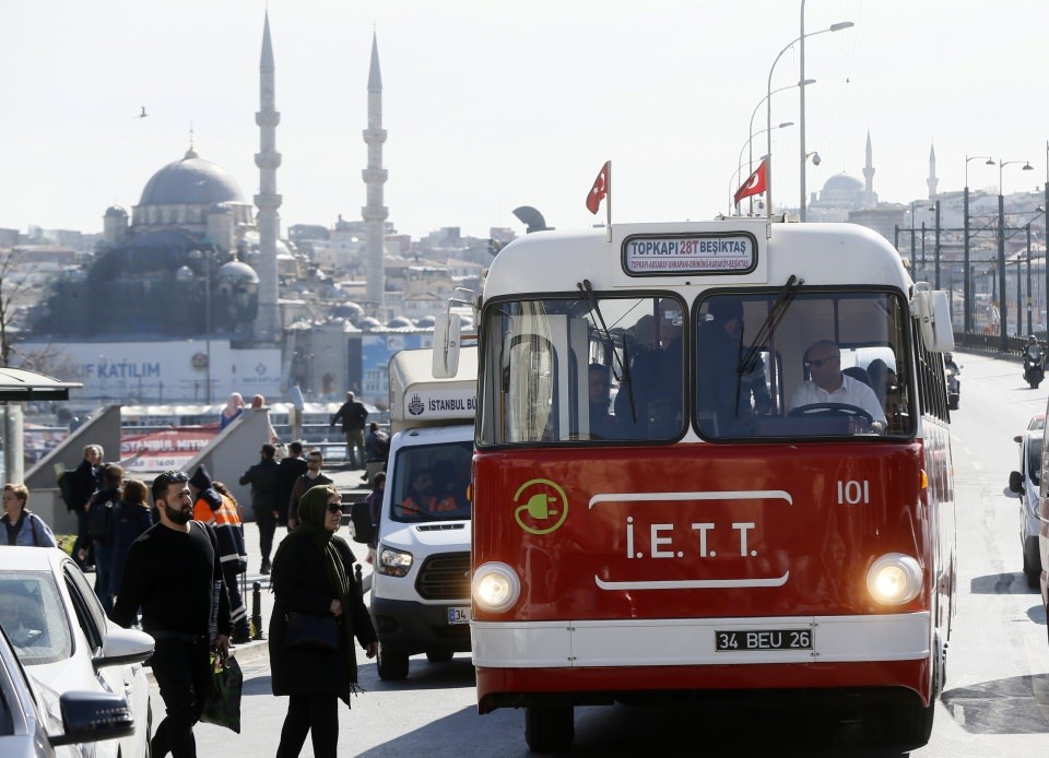 'Tosun' yeniden İstanbul yollarında