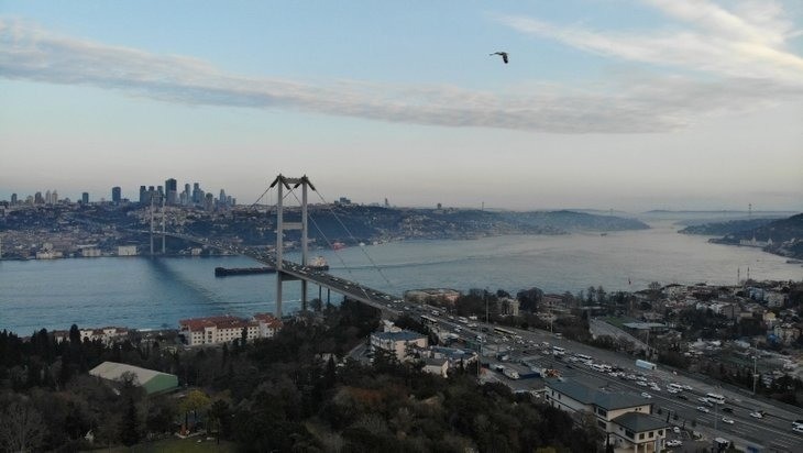 İstanbul trafiğine 'koronavirüs' etkisi! Drone ile havadan görüntülendi